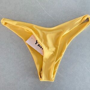 YMI - Yellow Bikini Bottom Size XL